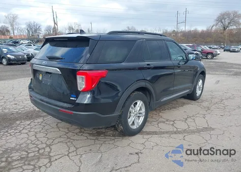 2020 Ford Explorer Xlt z USA, uszkodzony, nr VIN 1FMSK8DH1LGC72808